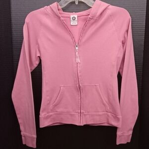 Elemenno Pink Zip-Up Hoodie